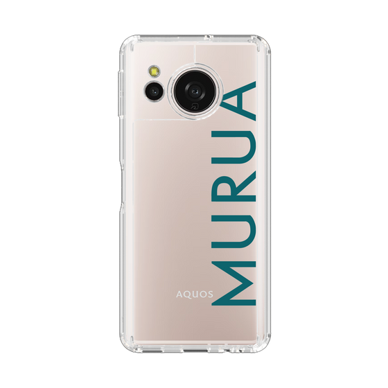 Slim Protection Case［ MURUA - Logo - Green ］
