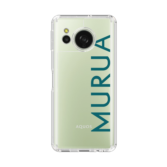 Slim Protection Case［ MURUA - Logo - Green ］