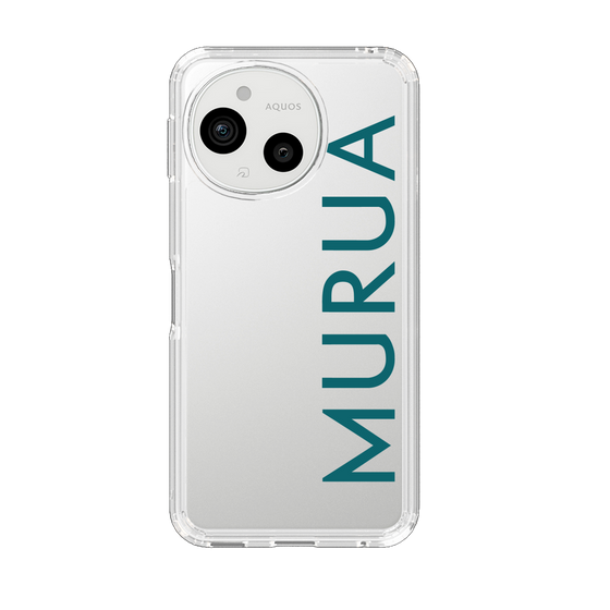 Slim Protection Case［ MURUA - Logo - Green ］