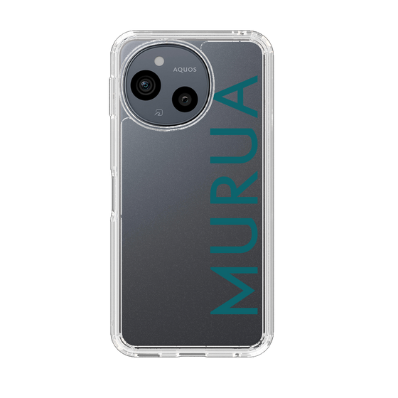 Slim Protection Case［ MURUA - Logo - Green ］