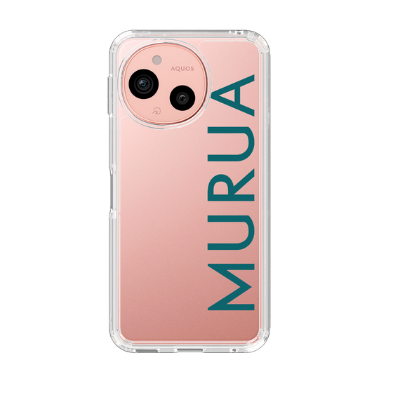 Slim Protection Case［ MURUA - Logo - Green ］