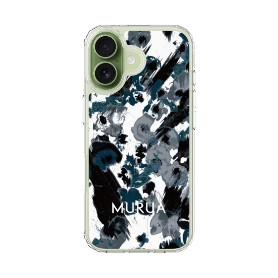Slim Protection Case［ MURUA - Art print - Black × White ］
