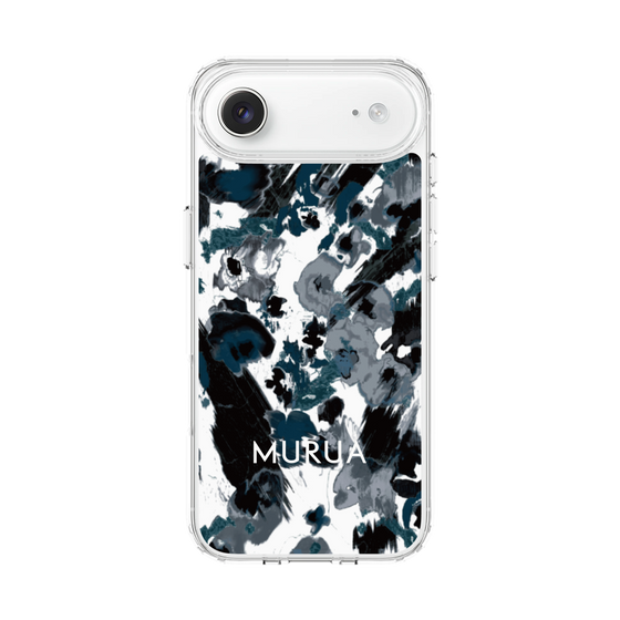 Slim Protection Case［ MURUA - Art print - Black × White ］
