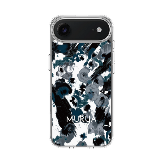 Slim Protection Case［ MURUA - Art print - Black × White ］