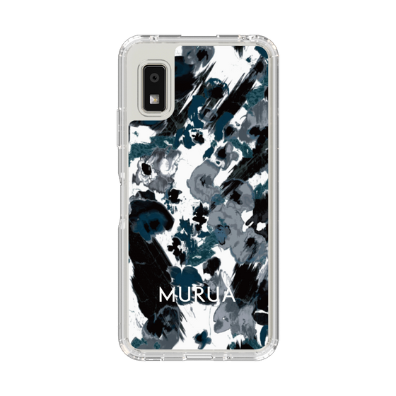 Slim Protection Case［ MURUA - Art print - Black × White ］