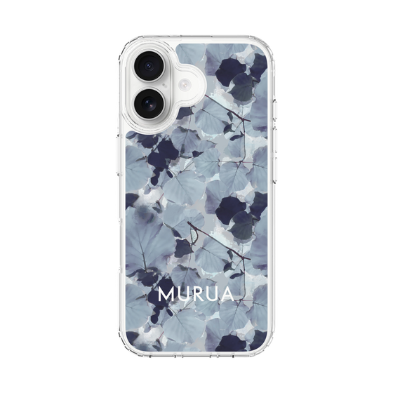 Slim Protection Case［ MURUA - Art print - Gray ］