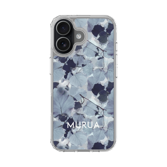 Slim Protection Case［ MURUA - Art print - Gray ］