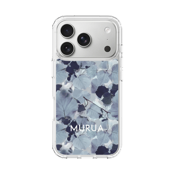 Slim Protection Case［ MURUA - Art print - Gray ］