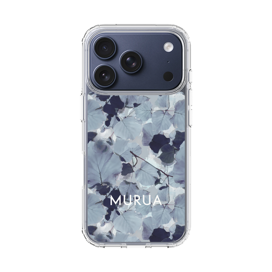 Slim Protection Case［ MURUA - Art print - Gray ］