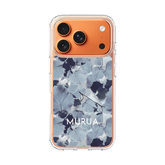 Slim Protection Case［ MURUA - Art print - Gray ］