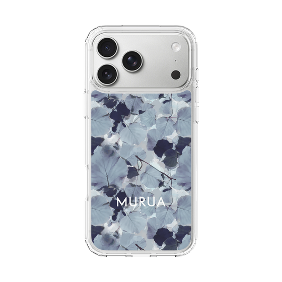 Slim Protection Case［ MURUA - Art print - Gray ］