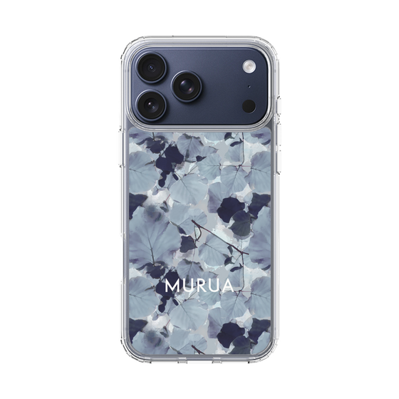 Slim Protection Case［ MURUA - Art print - Gray ］