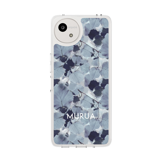 Slim Protection Case［ MURUA - Art print - Gray ］