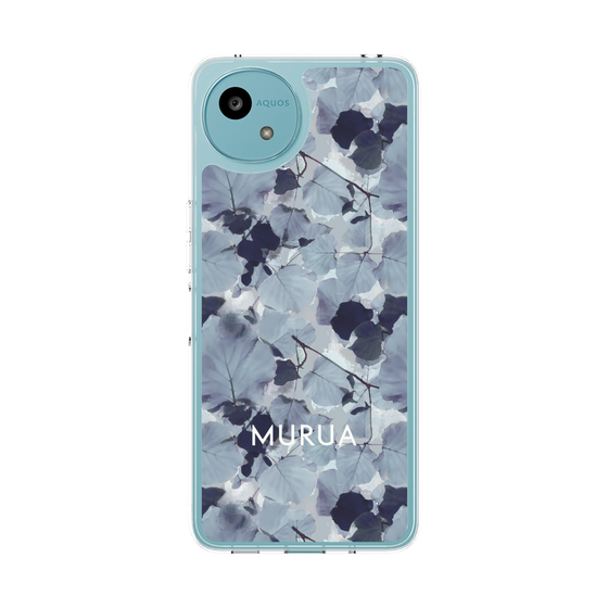 Slim Protection Case［ MURUA - Art print - Gray ］