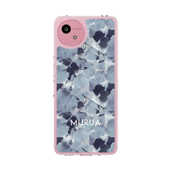 Slim Protection Case［ MURUA - Art print - Gray ］