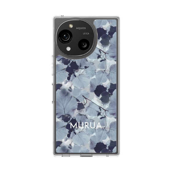 Slim Protection Case［ MURUA - Art print - Gray ］