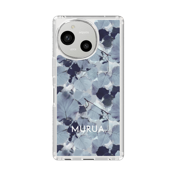 Slim Protection Case［ MURUA - Art print - Gray ］