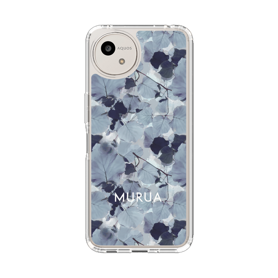 Slim Protection Case［ MURUA - Art print - Gray ］