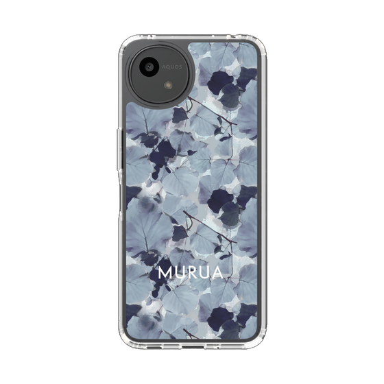 Slim Protection Case［ MURUA - Art print - Gray ］