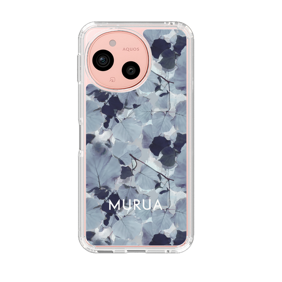 Slim Protection Case［ MURUA - Art print - Gray ］