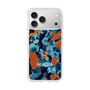 Slim Protection Case［ MURUA - Art print - Navy × Orange ］