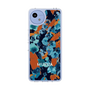 Slim Protection Case［ MURUA - Art print - Navy × Orange ］