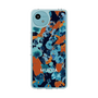 Slim Protection Case［ MURUA - Art print - Navy × Orange ］