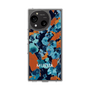 Slim Protection Case［ MURUA - Art print - Navy × Orange ］
