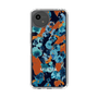 Slim Protection Case［ MURUA - Art print - Navy × Orange ］