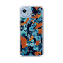 Slim Protection Case［ MURUA - Art print - Navy × Orange ］