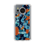 Slim Protection Case［ MURUA - Art print - Navy × Orange ］