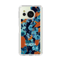 Slim Protection Case［ MURUA - Art print - Navy × Orange ］