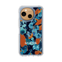 Slim Protection Case［ MURUA - Art print - Navy × Orange ］