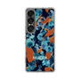Slim Protection Case［ MURUA - Art print - Navy × Orange ］