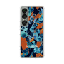 Slim Protection Case［ MURUA - Art print - Navy × Orange ］