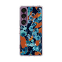 Slim Protection Case［ MURUA - Art print - Navy × Orange ］