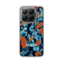Slim Protection Case［ MURUA - Art print - Navy × Orange ］