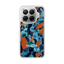 Slim Protection Case［ MURUA - Art print - Navy × Orange ］