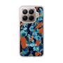 Slim Protection Case［ MURUA - Art print - Navy × Orange ］