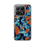 Slim Protection Case［ MURUA - Art print - Navy × Orange ］