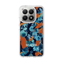 Slim Protection Case［ MURUA - Art print - Navy × Orange ］