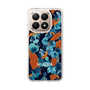 Slim Protection Case［ MURUA - Art print - Navy × Orange ］