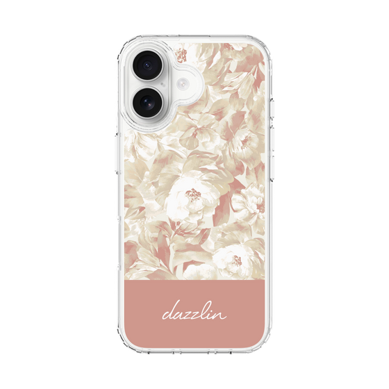 Slim Protection Case［ dazzlin - PaintFlower - Pink ］