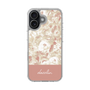 Slim Protection Case［ dazzlin - PaintFlower - Pink ］