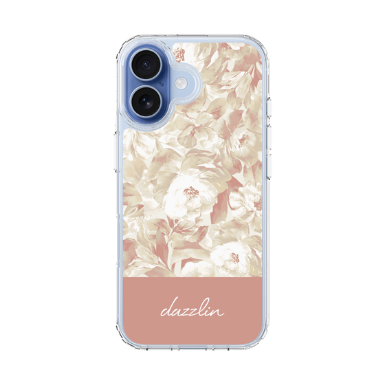 Slim Protection Case［ dazzlin - PaintFlower - Pink ］