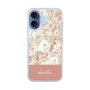 Slim Protection Case［ dazzlin - PaintFlower - Pink ］
