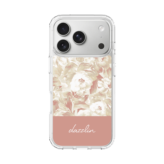 Slim Protection Case［ dazzlin - PaintFlower - Pink ］