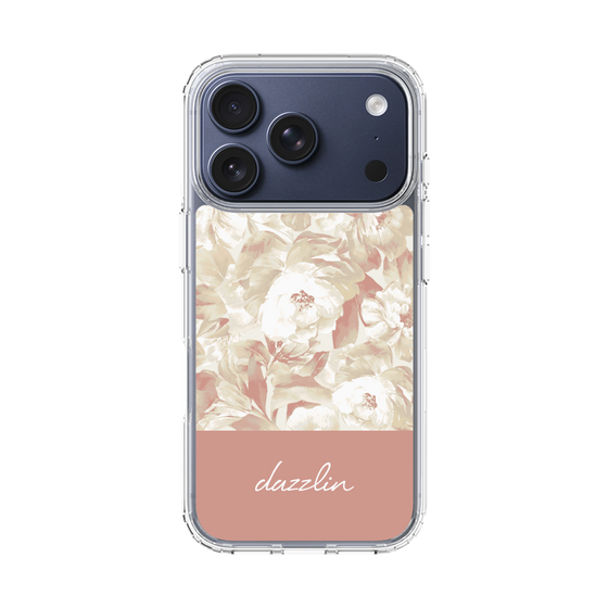 Slim Protection Case［ dazzlin - PaintFlower - Pink ］