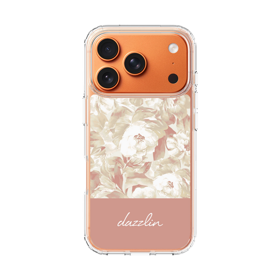 Slim Protection Case［ dazzlin - PaintFlower - Pink ］