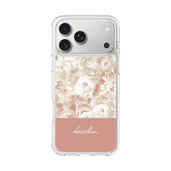 Slim Protection Case［ dazzlin - PaintFlower - Pink ］